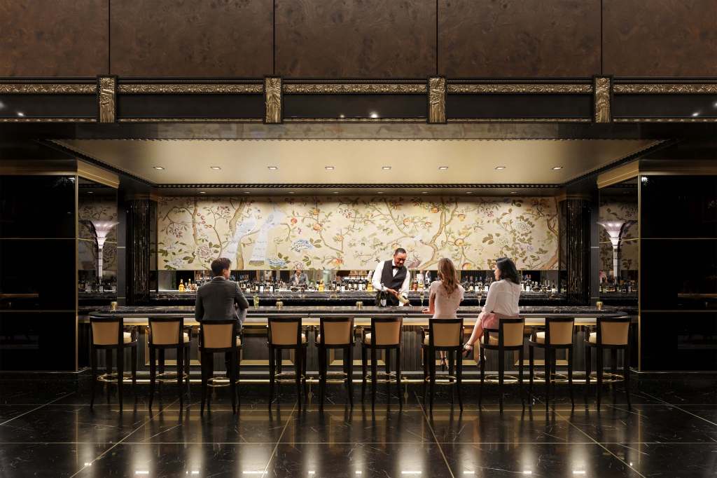 Waldorf Astoria New York Lobby Bar - Credit Noë & Associates Courtesy The Boundary
